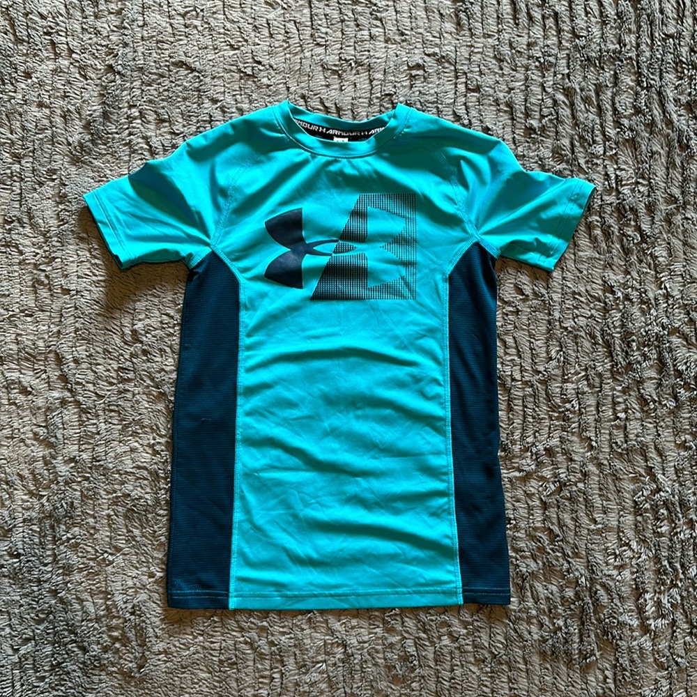 Boys Under Armour Heat Gear T Shirt